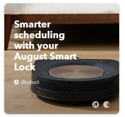 iRobot August IFTTT