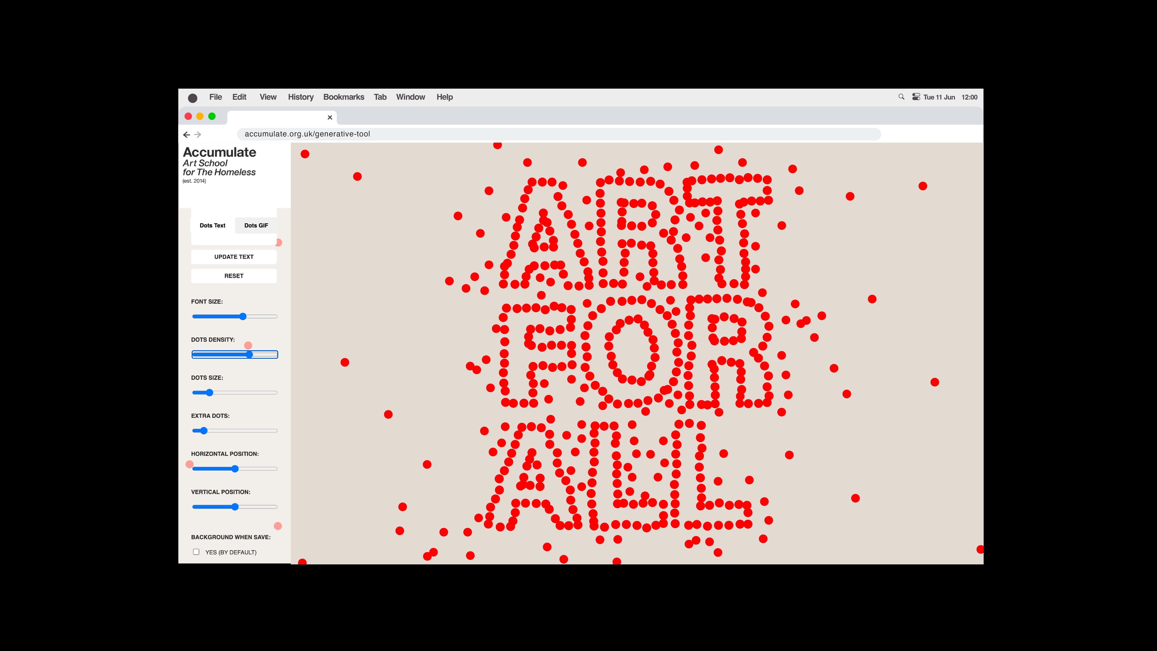Art for All website