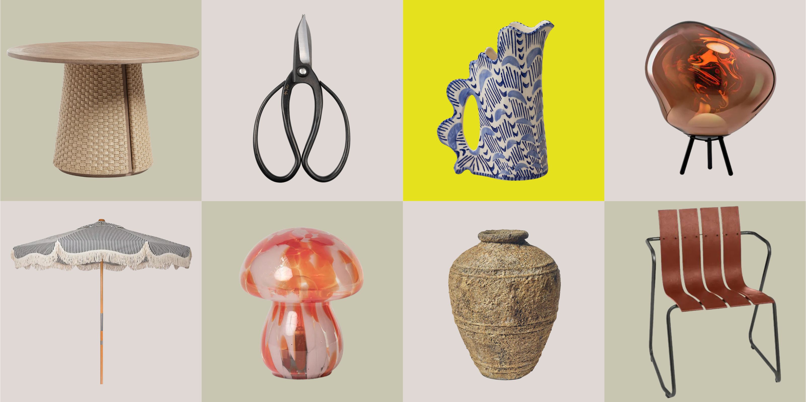 OKA, John Lewis, Niwaki, Tom Dixon, Anthropologie, Abigail Ahern 