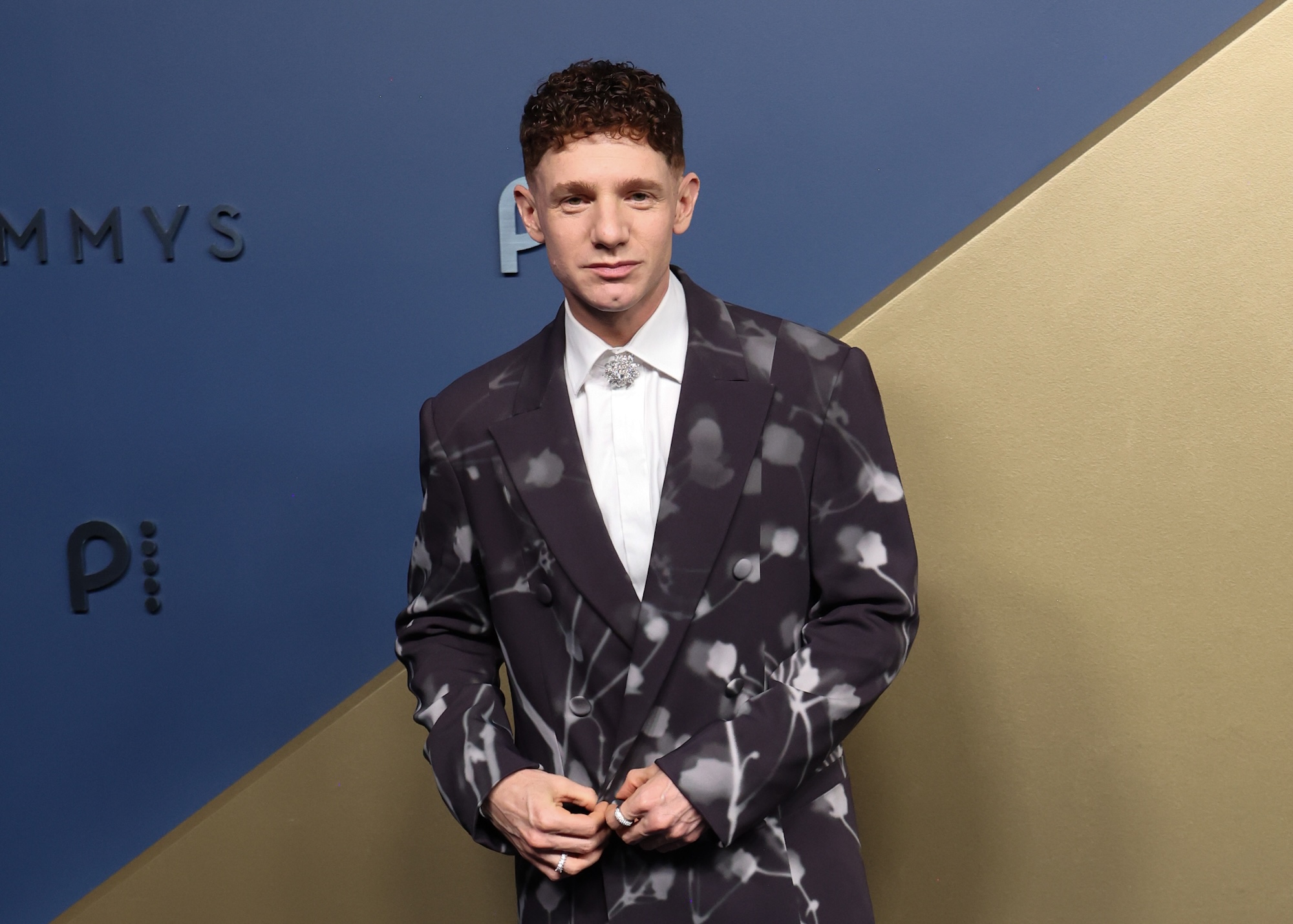 Chris Perfetti at the 78th Emmy Awards held at Peacock Theater on September 14, 2026 in Los Angeles, California. (Photo by Christopher Polk/Deadline via Getty Images)