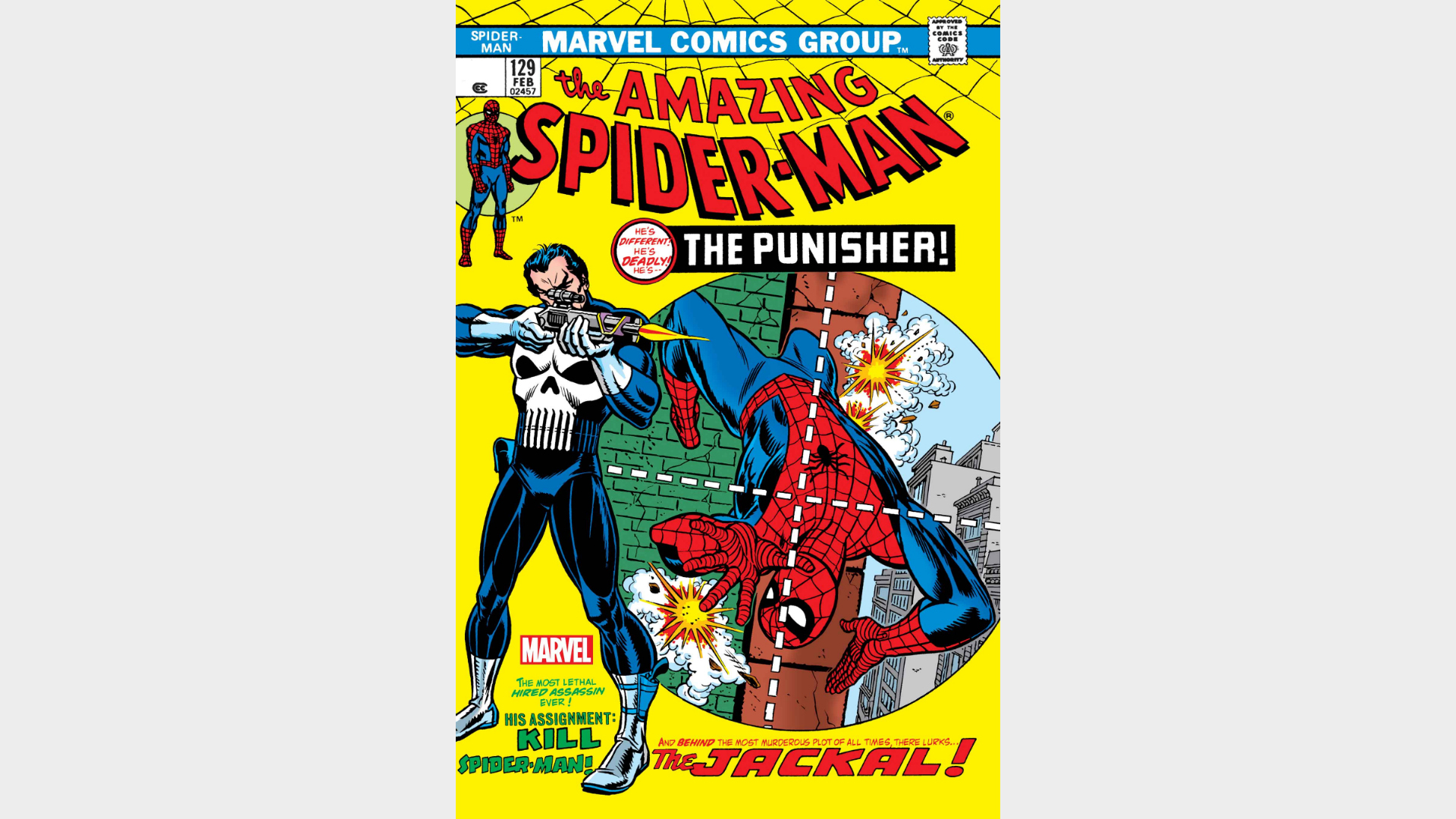 AMAZING SPIDER-MAN #129 FACSIMILE EDITION - NEW PRINTING!