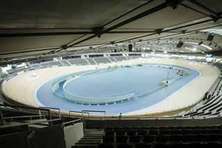 The inside of the velodrome still invokes memories of the London 2012 Olympic Games. Without the Olympic branding the inside of the building is light and airy and the track itself one of the fastest in world (with the right climatic conditions)