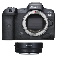 Canon EOS R5 + free EF-EOS R adapter: £4,199