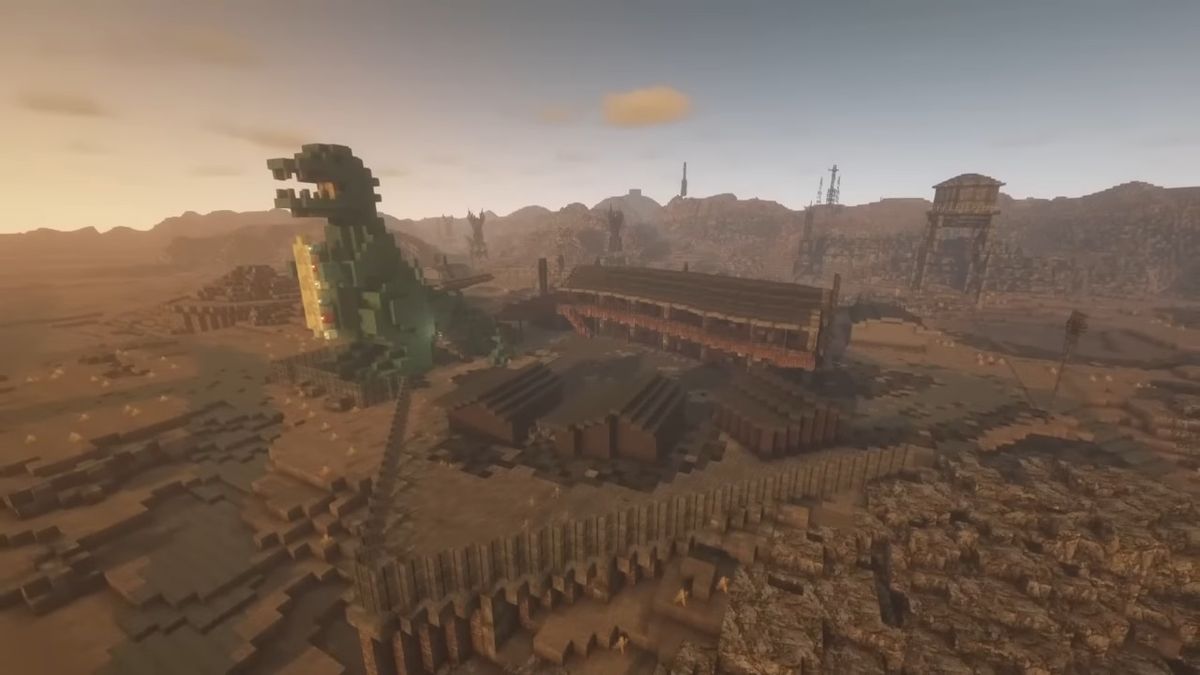 Modders have remade the entire Fallout: New Vegas world map in Minecraft |  PC Gamer