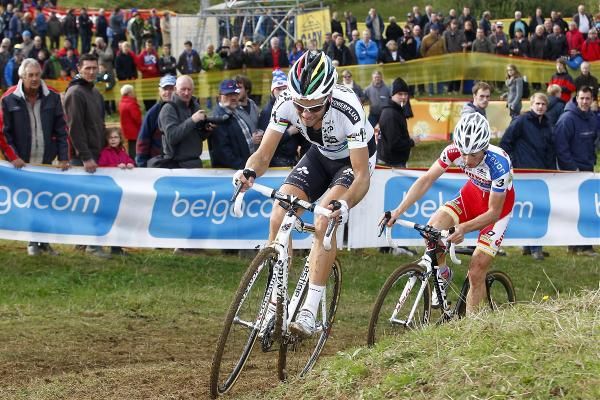 Niels Albert (BKCP-Powerplus) leads the race