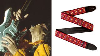 Dunlop Authentic Hendrix Pop Festival Strap