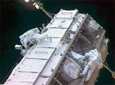 Spot On Spacewalk: Astronauts Ready ISS for Construction, Install Vital Sensor