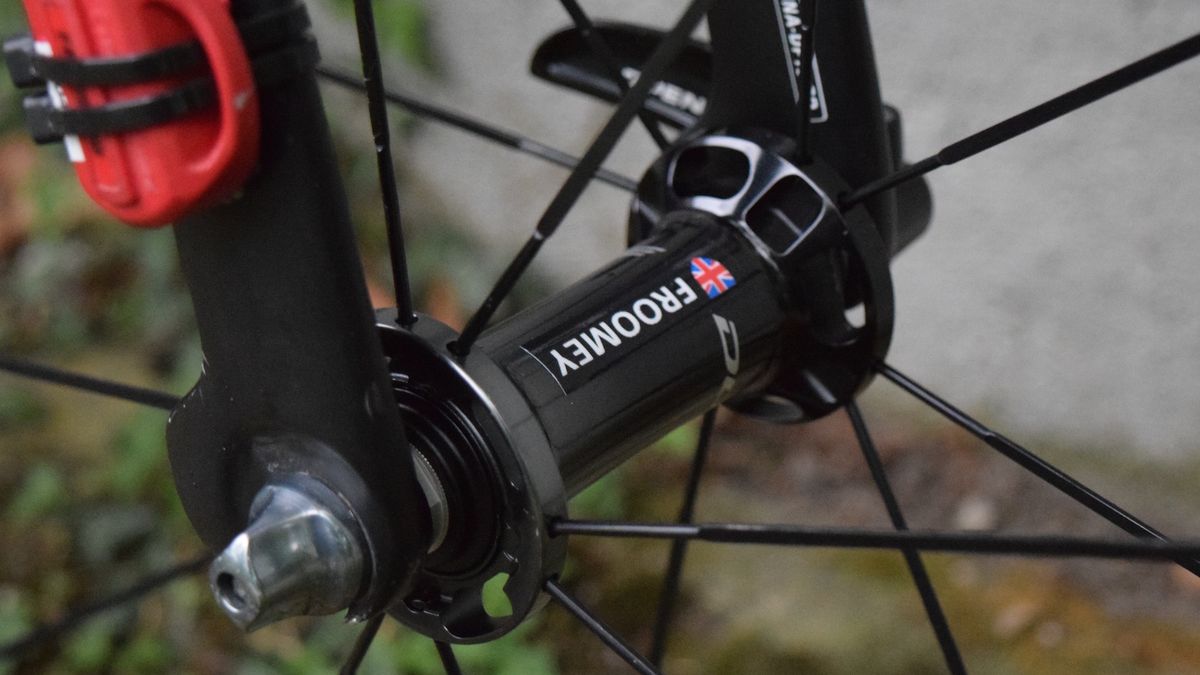Even Froome's wheels are labelled up so they don't get mixed in with his teammates'