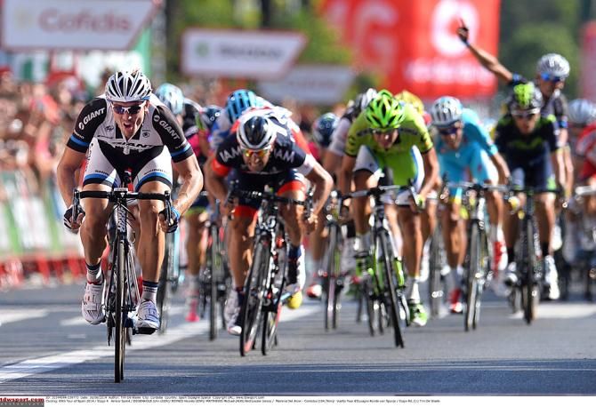The bunch sprint in Cordoba