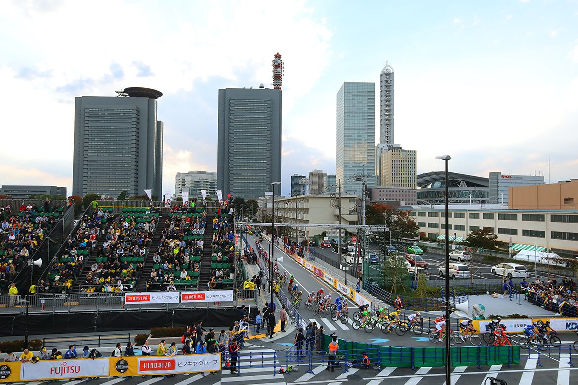 The crowds turned out in numbers for the 2017 Saitama Criterium.