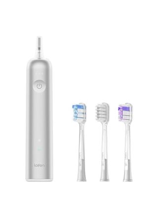 Laifen Wave Electric Toothbrush, Oscillation & Vibration Sonic Electric Toothbrush for Adults With 3 Brush Heads, Ipx7 Waterproof Magnetic Rechargeable Travel Powered Toothbrush (aluminum Alloy)