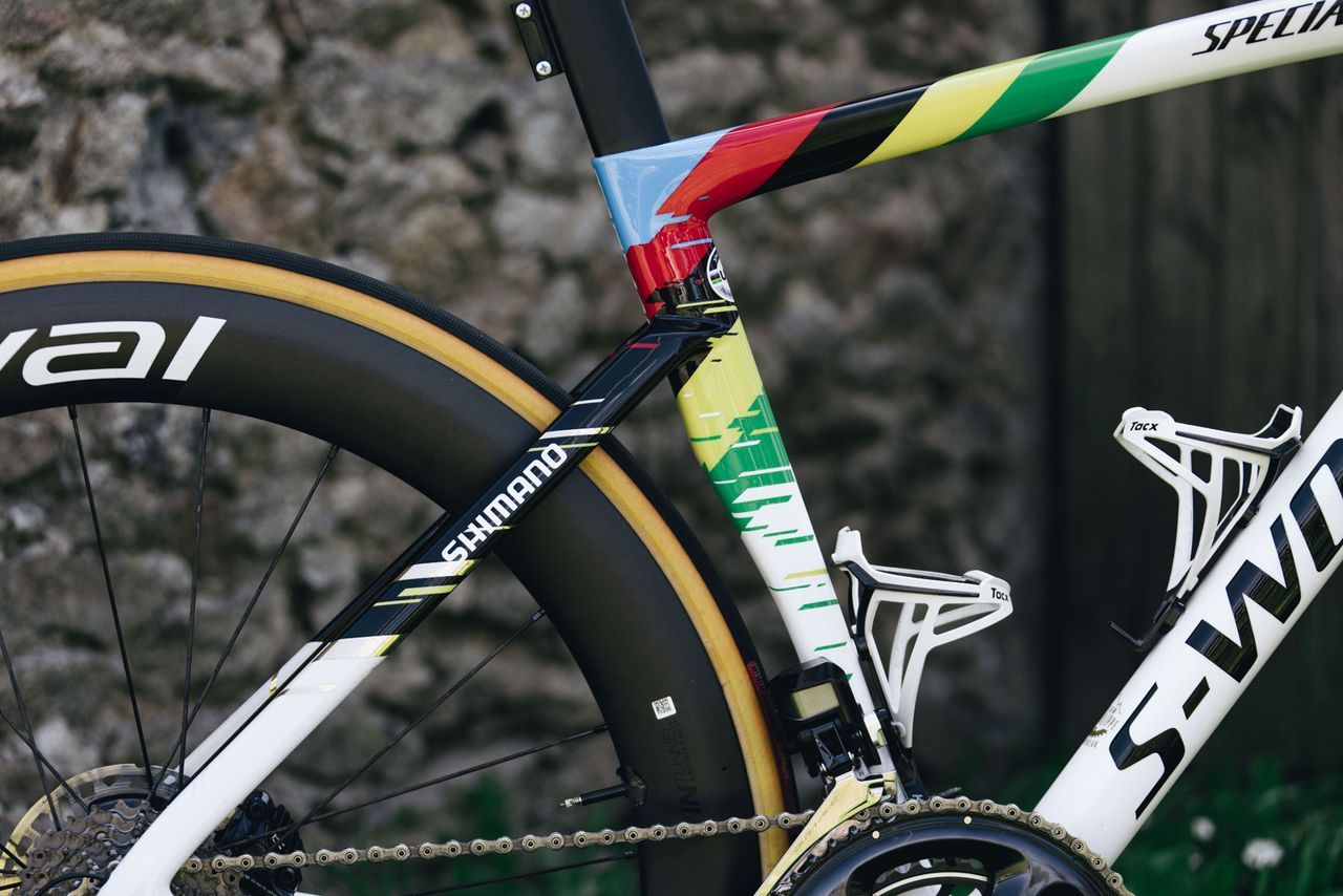 Julian Alaphilippe's Specialized Tarmac SL7