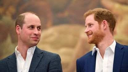 LONDON, ENGLAND - APRIL 26: Prince William, Duke of Cambridge and Prince Harry attend the opening of the Greenhouse Sports Centre on April 26, 2018 in London, United Kingdom. (Photo by Toby Melville - WPA Pool/Getty Images)