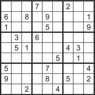 Sudoku puzzle