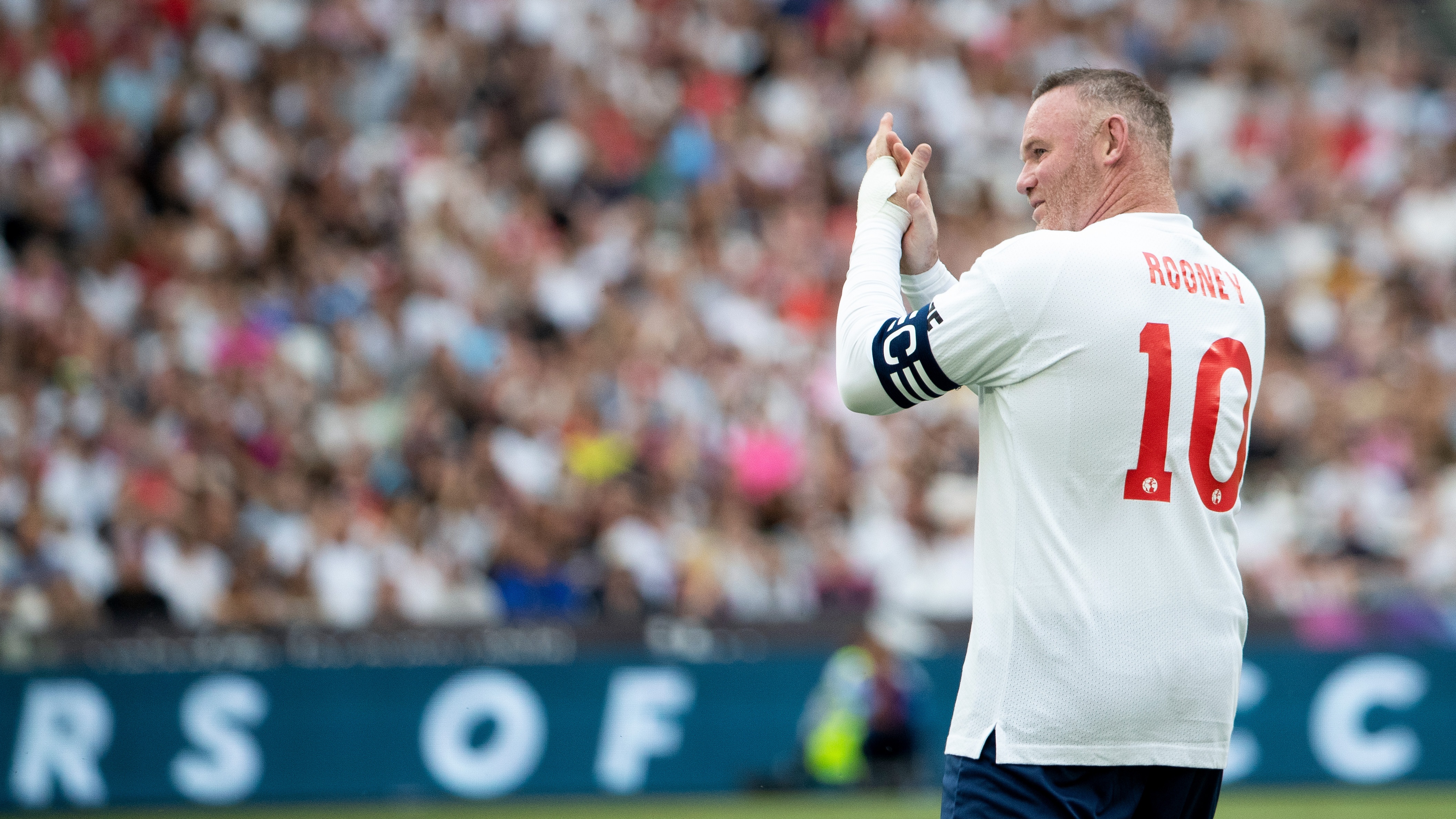 Wayne Rooney at Soccer Aid 2026