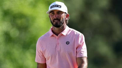 Max Homa during The Masters 