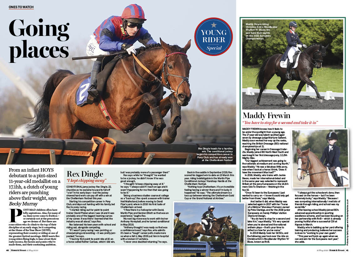 FT 4pp Top young rider profiles