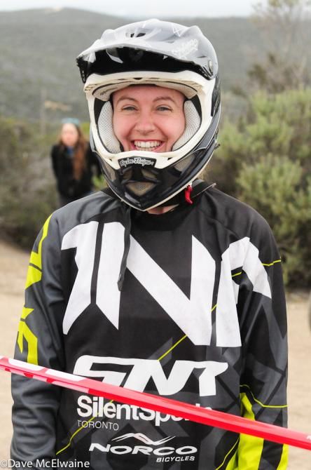 Jennifer LeBlanc (Silentsports) ready to go