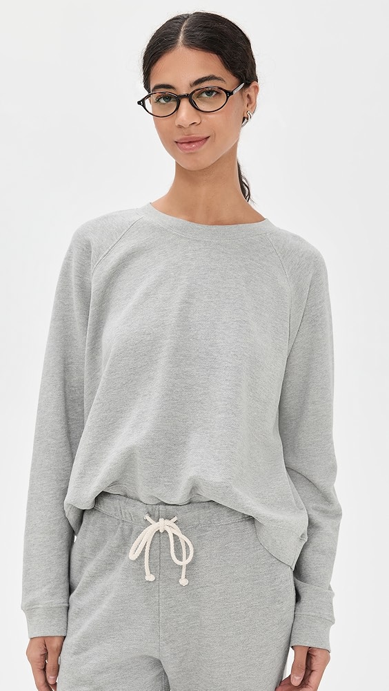 Donni. the Eco-Terry Crewneck