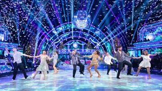 The Strictly Come Dancing Christmas Special 2023 The Christmas celebrities and professional dancers