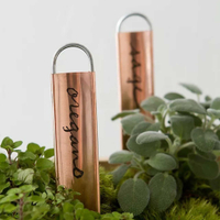 Copper plant markers | $20 from Anthropologie