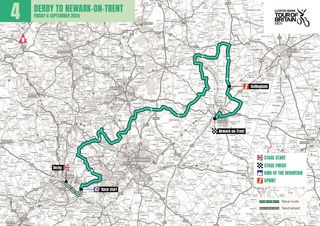 Tour of Britain 2024 stages