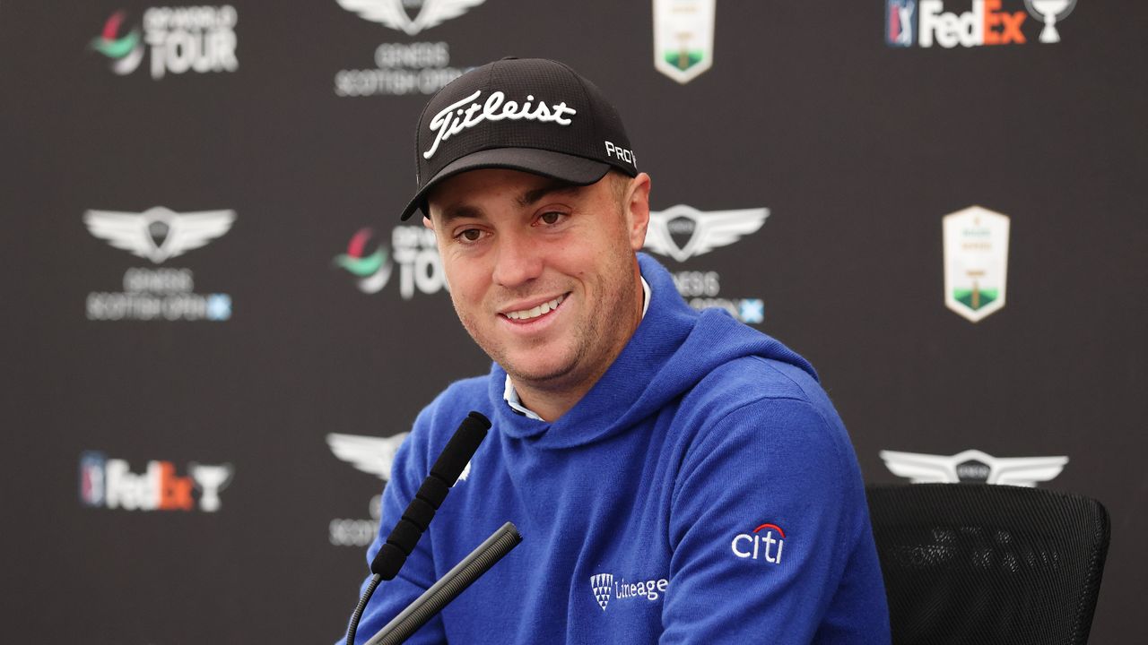 Justin Thomas Genesis Scottish Open press conference