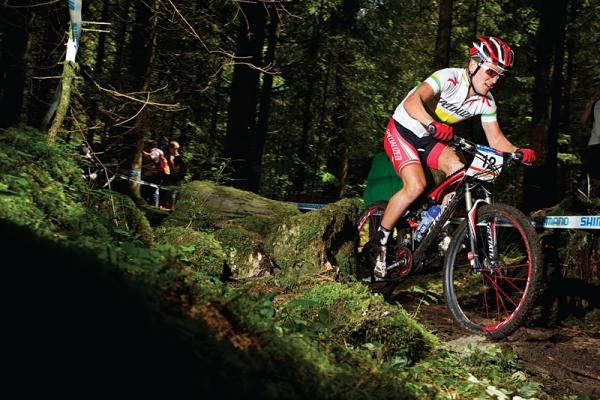Burry Stander (Specialized) made the podium at his first elite world championships.