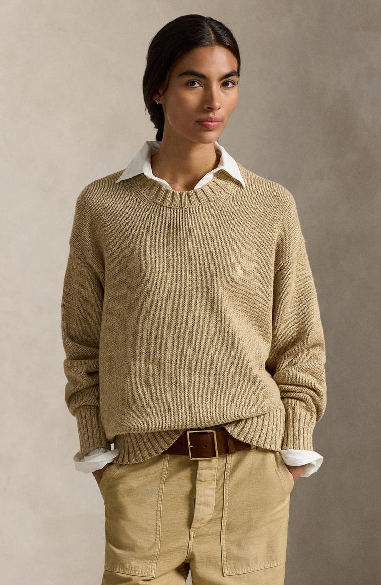 Polo Ralph Lauren Intarsia Knit Logo Sweater