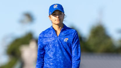 Lyla Louderbaugh at the US women's Amateur 