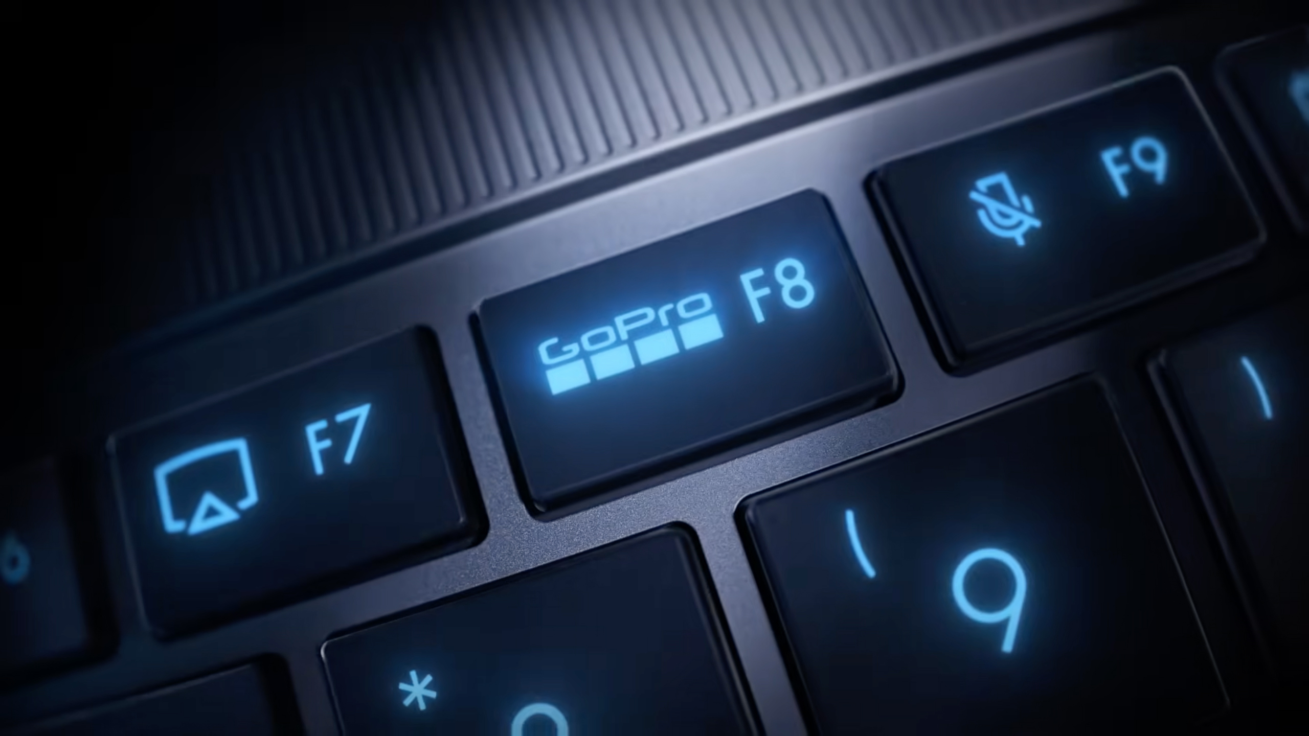 A screenshot from the Asus ProAt x GoPro collab teaser