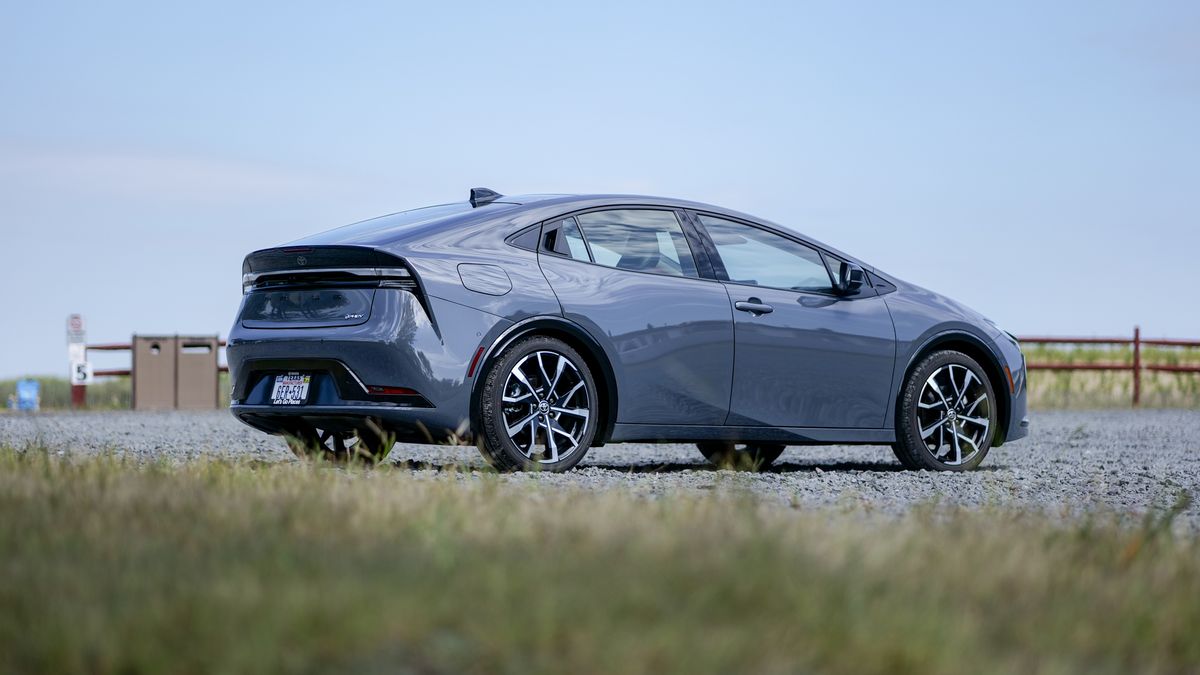 2025 Toyota Prius Plug-In Hybrid test drive.