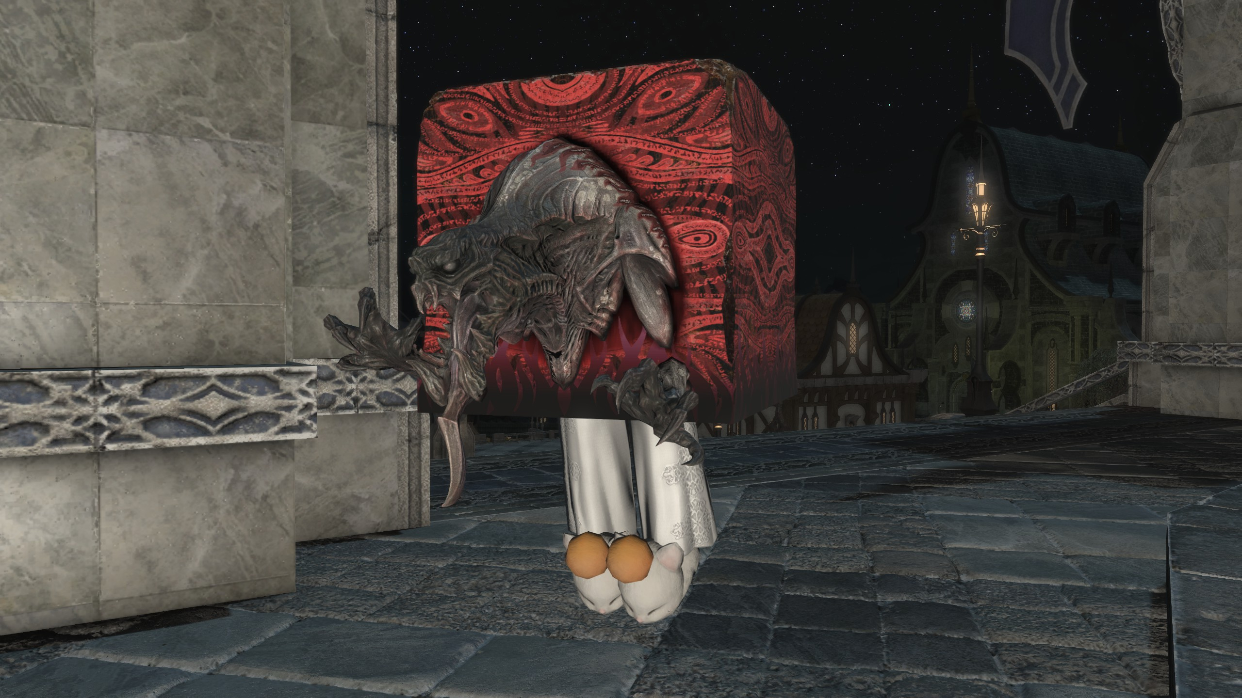 The demon block mount in Final Fantasy 14