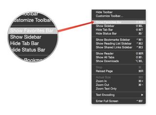 how to edit safari toolbar
