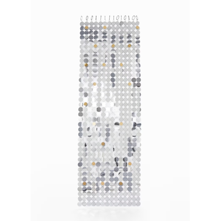 A sequin curtain panel 