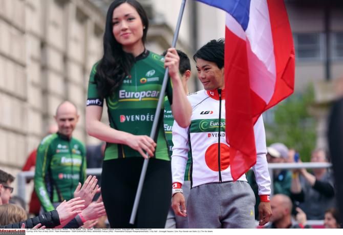 Japanese national champion Yukiya Arashiro (Europcar)