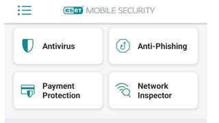 ESET Mobile Security app screen shot