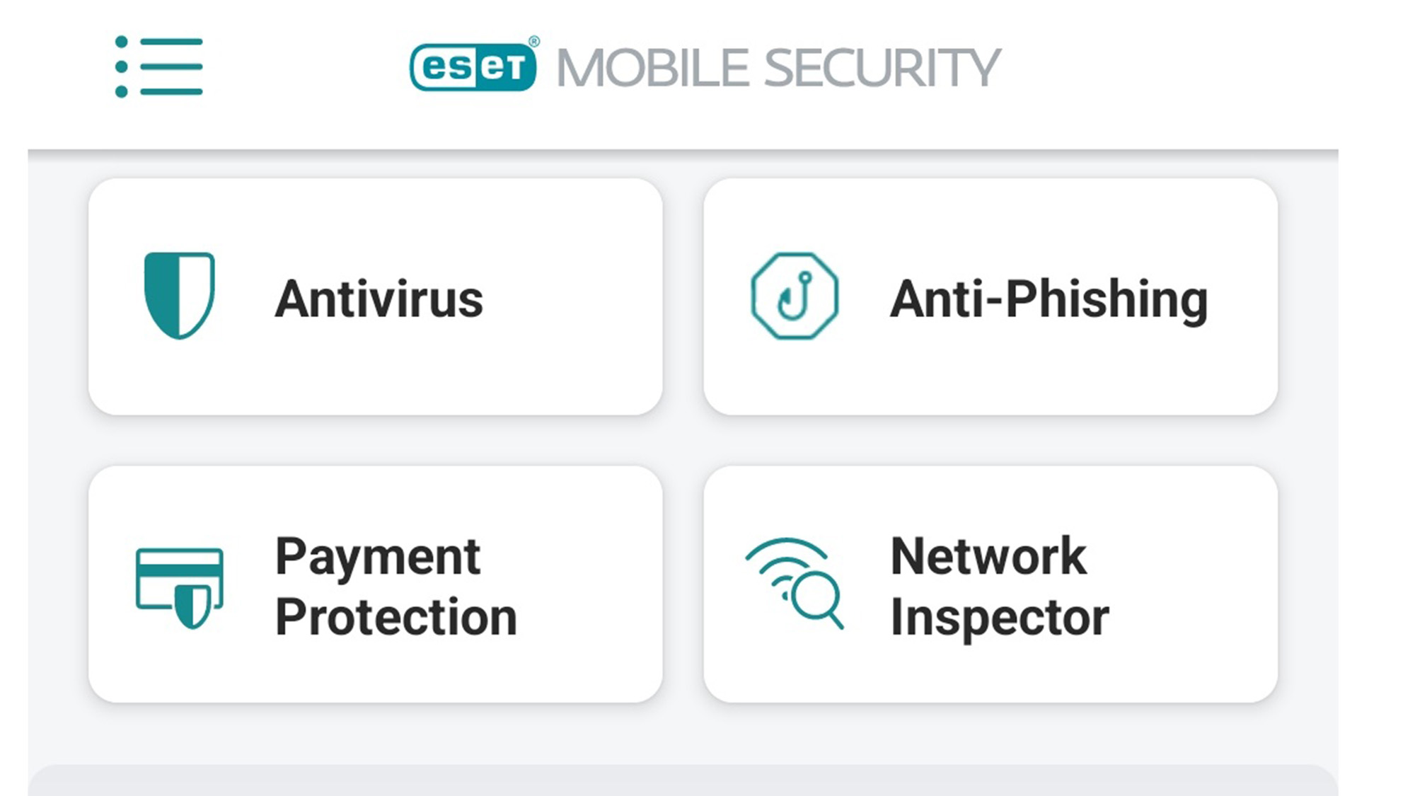 ESET Mobile Security app screen shot