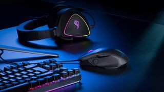 The ASUS ROG Chakram Core gaming mouse.