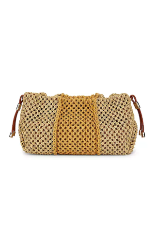 Ulla Johnson Mini Remy Raffia Clutch (Was $690) 