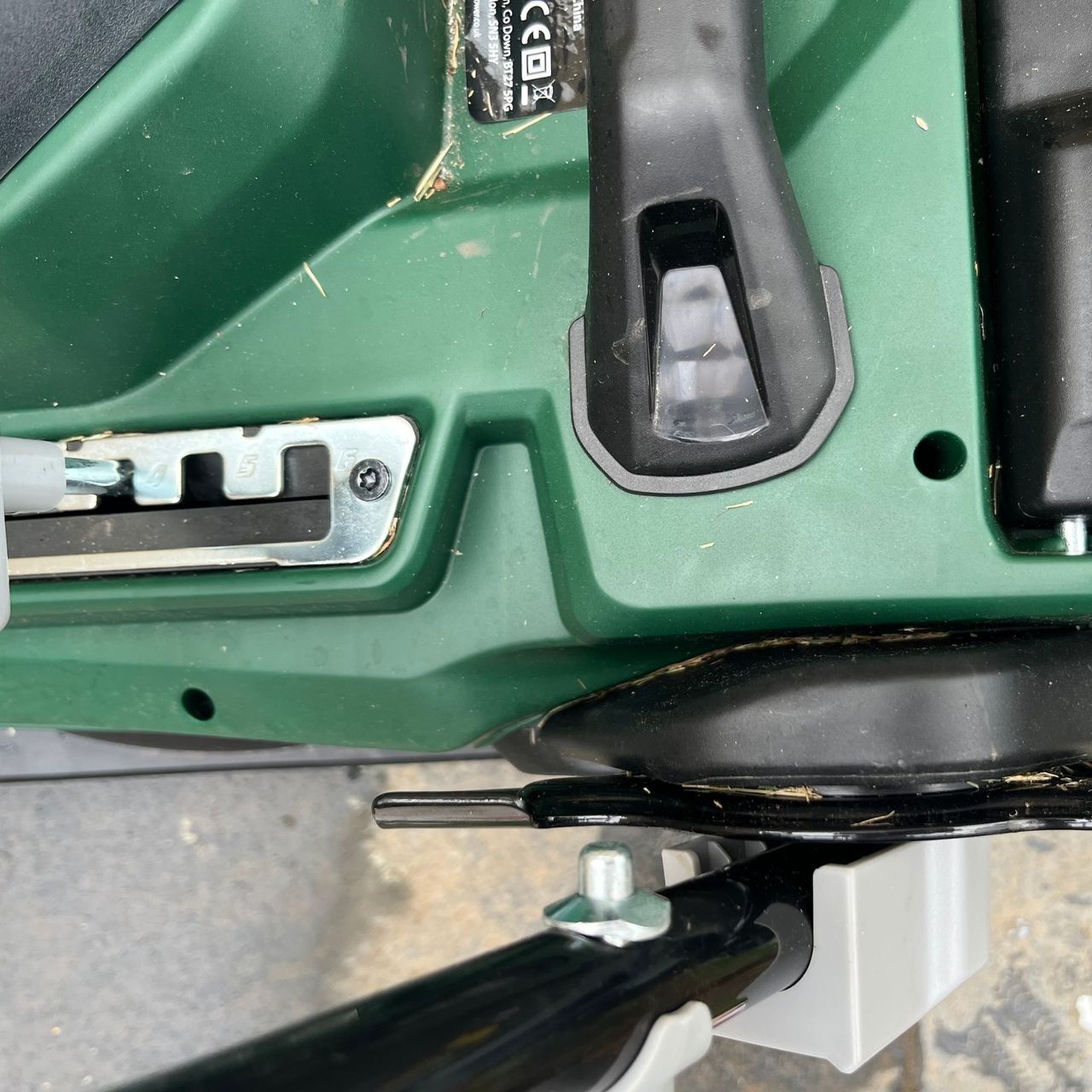 webb 40v lawn mower handle bar adjustment