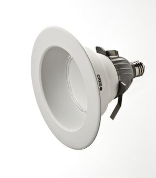 Cree's CR6 LED Energy Star certified downlight powered by Cree TrueWhite technology.