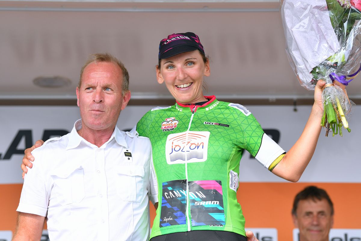 Points jersey winner Lisa Brennauer (Canyon SRAM)