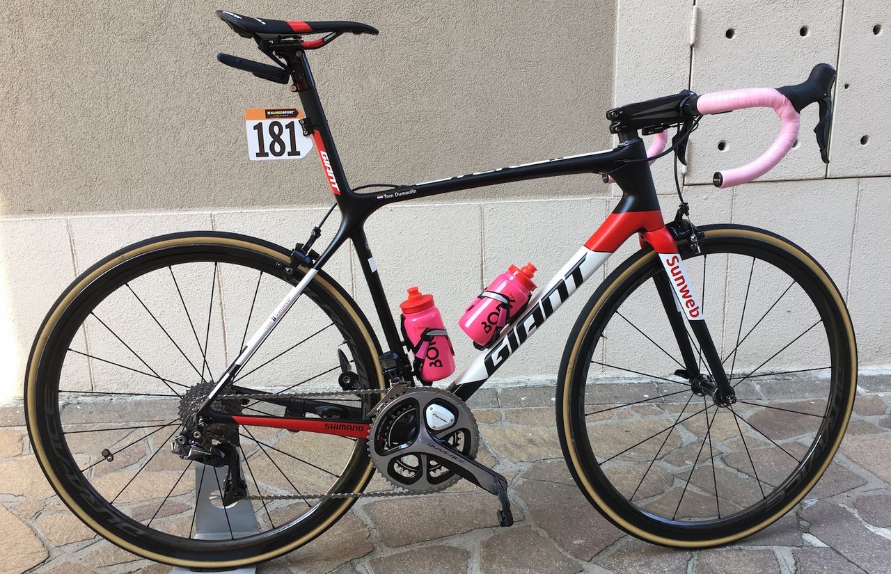 Tom Dumoulin's Giant TCR SL 0 for the Giro d'Italia