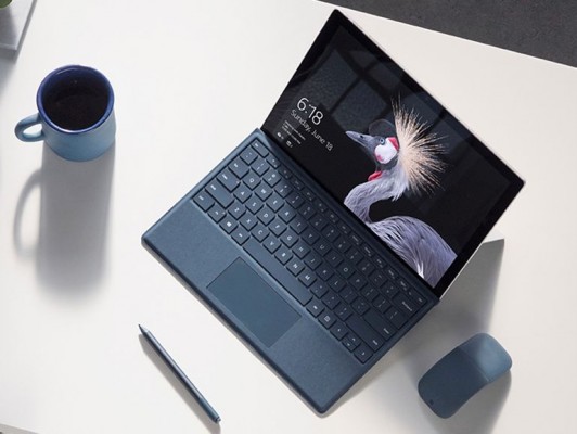 ms surface pro desk