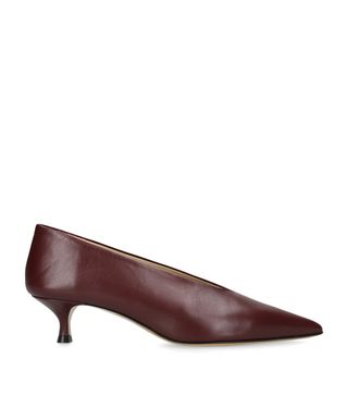 Patent Leather Babouche Pumps 35