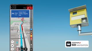 TomTom GO Navigation app on phone