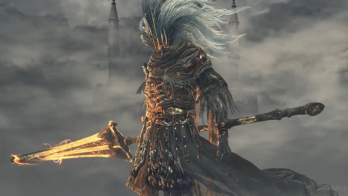 The Nameless King as he appears in Dark Souls 3