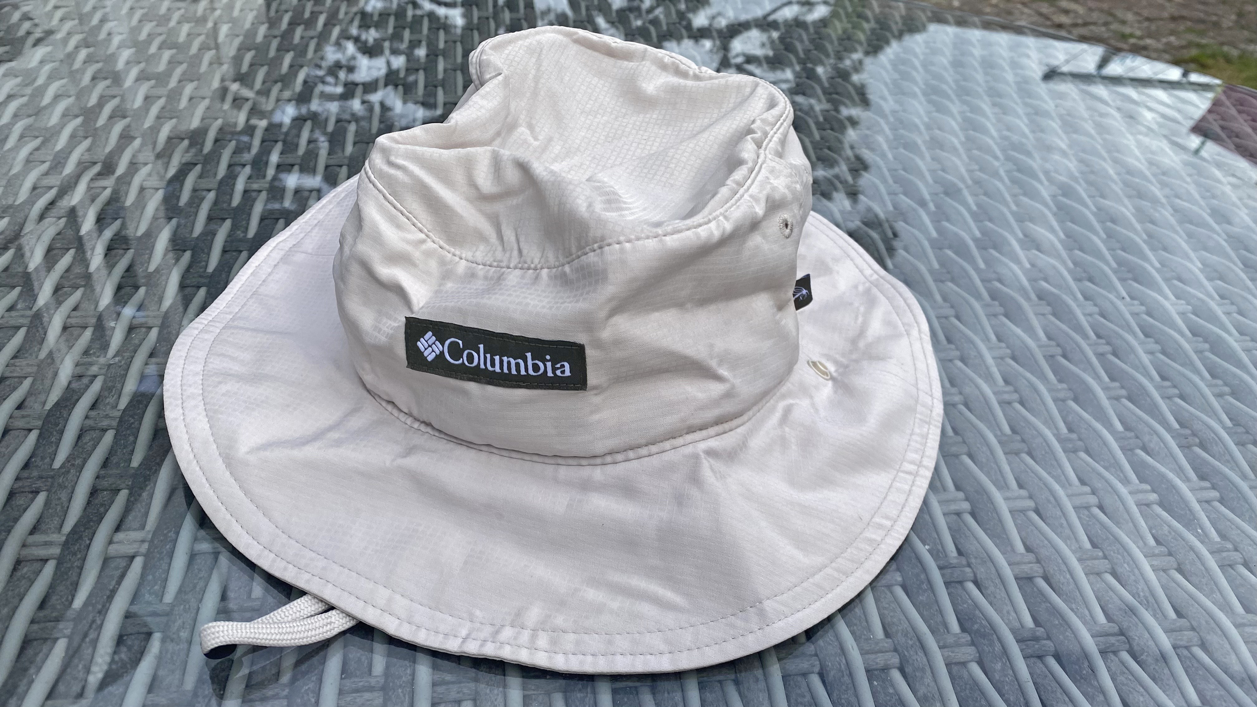 Columbia Skien Valley Booney Hat lying on a table
