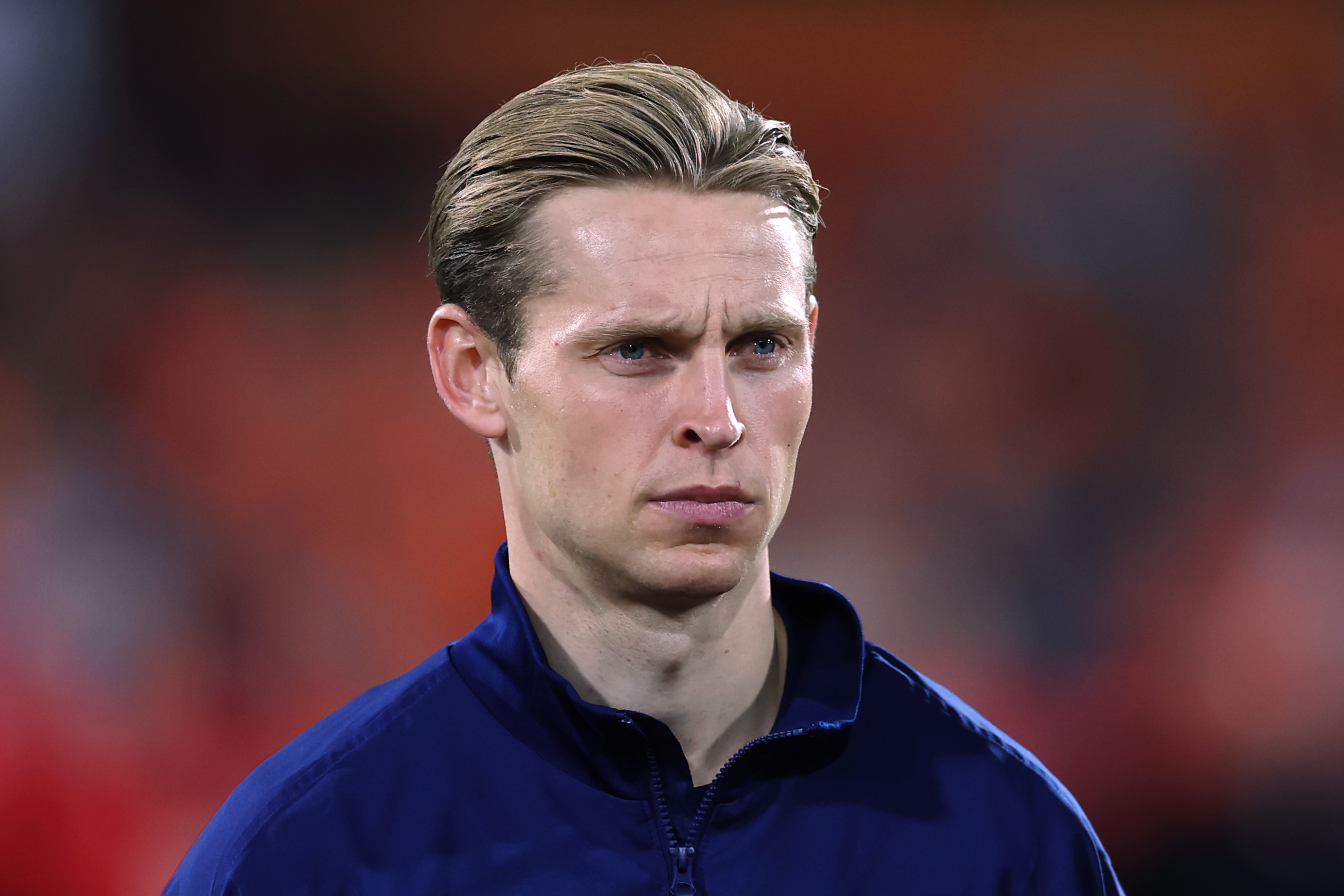 Frenkie de Jong in action for the Netherlands